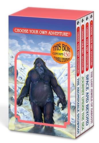 Choose Your Own Adventure 4-Book Set, Volume 1: The Abominable Snowman/Journey Under the Sea/Space and Beyond/The Lost Jewels of Nabooti