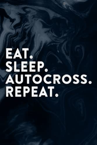 Chronic Pain Tracker - Eat Sleep Autocross Repeat - JDM Classic Euro Racing Funny: Autocross, Chronic Pain Log Book Symptom Tracker and Health Diary ... management ... treatment, organisation and