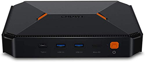 CHUWI Herobox Mini pc Ordenador de sobremesa Intel Gemini-Lake N4100, Quad Core 64 bit 1.1GHz a 2.4GHz, Windows10 OS, 8GB RAM 256GB SSD, BT 4.0 y Dual WiFi,Mini HD, Type-C