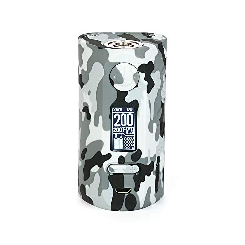 Cigarrillo electrónico Vapor Storm Puma 200W TC MOD Graffiti Box Big Power Vape, Sin líquido, Sin nicotina (Gris)