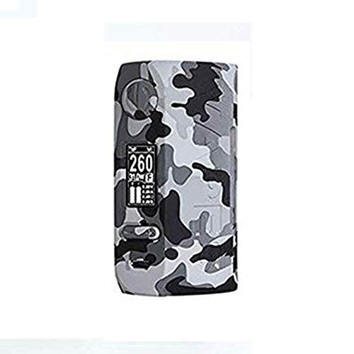 Cigarrillo electrónico Vapor Storm Puma 200W TC MOD Graffiti Box Big Power Vape, Sin líquido, Sin nicotina (Gris)