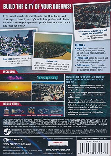 Cities Skylines Complete Edition (PC DVD) [Importación inglesa]
