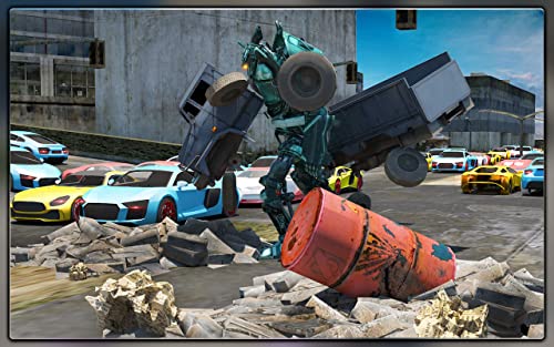 city ​​garbage robot truck driver simulator: juegos de camiones de basura