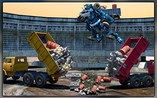 city ​​garbage robot truck driver simulator: juegos de camiones de basura