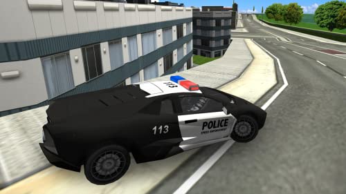 City Police Patrol Driving
