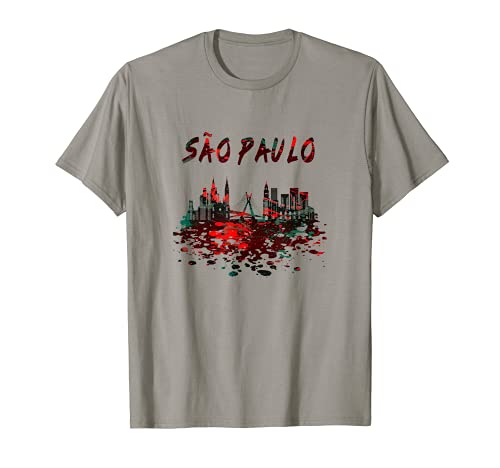Ciudad de Sao Paulo Brasil Souvenir Camiseta