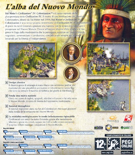 Civilization IV Colonization [Importación italiana]