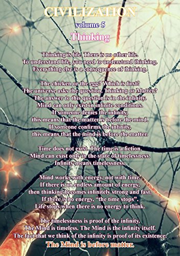 CIVILIZATION volume 5: Thinking (CIVILIZATION 5 of 16 volumes) (English Edition)