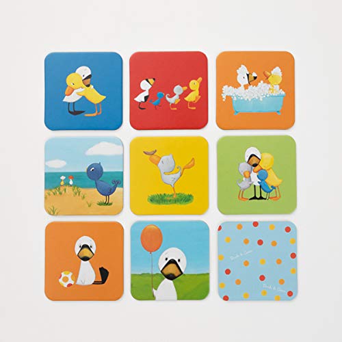 Clarkson Potter Duck & Goose Matching Game: A Memory Game with 20 Matching Pairs for Children