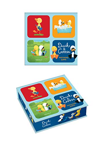 Clarkson Potter Duck & Goose Matching Game: A Memory Game with 20 Matching Pairs for Children