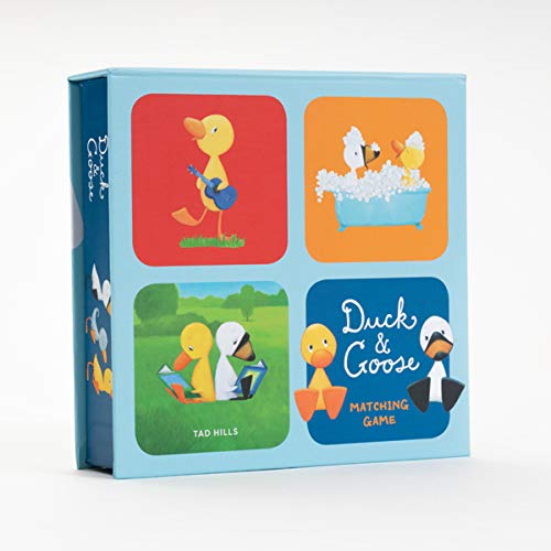 Clarkson Potter Duck & Goose Matching Game: A Memory Game with 20 Matching Pairs for Children