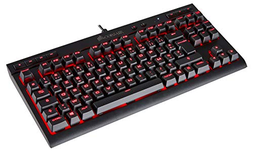Clavier Corsair Gaming K63 Red LEDs AZERTY Noir - Switches Cherry MX Red