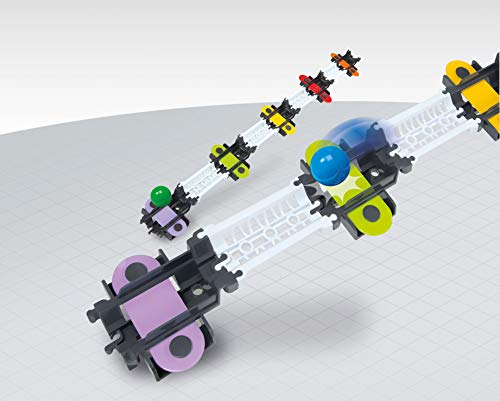 Clementoni - 19162 – Acción y reacción – Rieles Musicales – Fabricado en Italia – Juego de expansión de Pista – Juego de lógica y física – Juego científico para niños a Partir de 6 años, Italiano