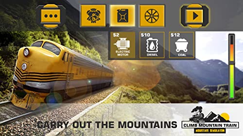 Climb Mountain Train Simulator