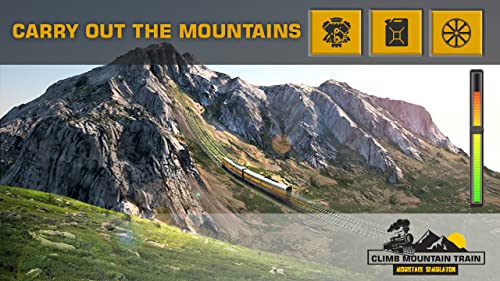 Climb Mountain Train Simulator