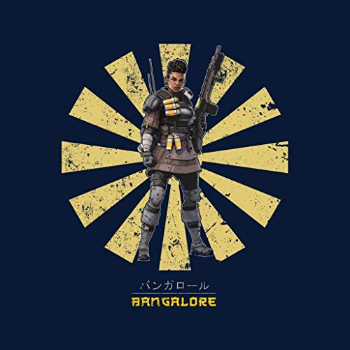 Cloud City 7 Apex Legends Bangalore Retro Japanese Kid's Sweatshirt