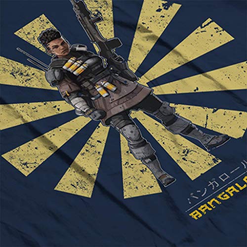 Cloud City 7 Apex Legends Bangalore Retro Japanese Kid's Sweatshirt