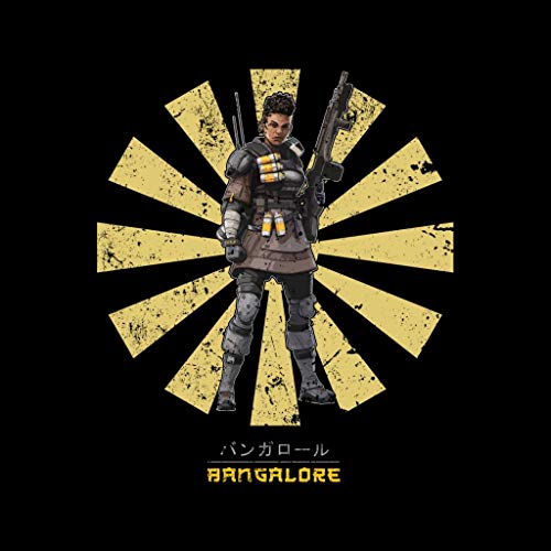 Cloud City 7 Apex Legends Bangalore Retro Japanese Kid's T-Shirt