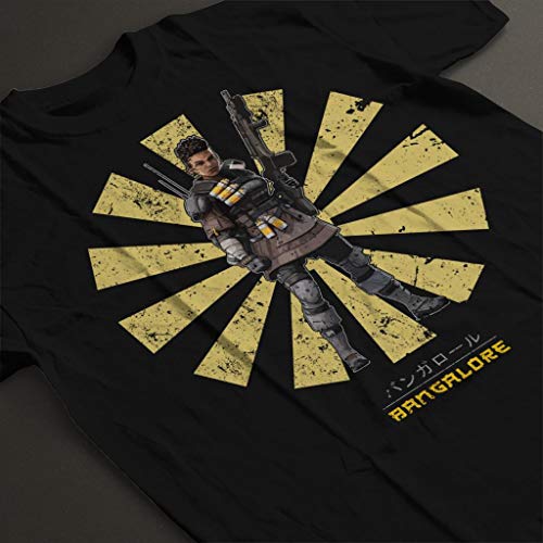 Cloud City 7 Apex Legends Bangalore Retro Japanese Kid's T-Shirt
