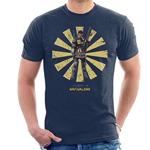 Cloud City 7 Apex Legends Bangalore Retro Japanese Men's T-Shirt