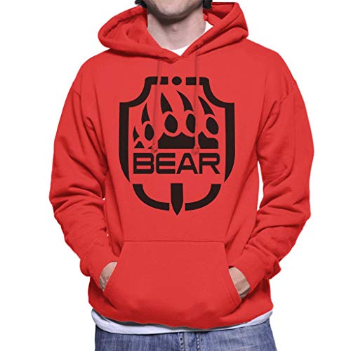 Cloud City 7 Bear Emblem Escape from Tarkov White Men's Hooded Sweatshirt