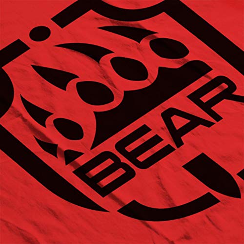 Cloud City 7 Bear Emblem Escape from Tarkov White Men's Hooded Sweatshirt