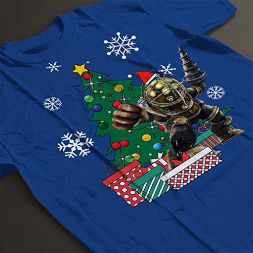 Cloud City 7 Big Daddy Bioshock Around The Christmas Tree Kid's T-Shirt