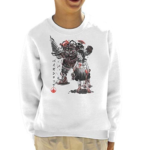 Cloud City 7 Bioshock Big Daddy Little Sister Kid's Sweatshirt