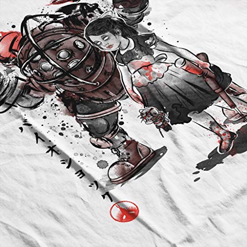 Cloud City 7 Bioshock Big Daddy Little Sister Men's Hooded Sweatshirt