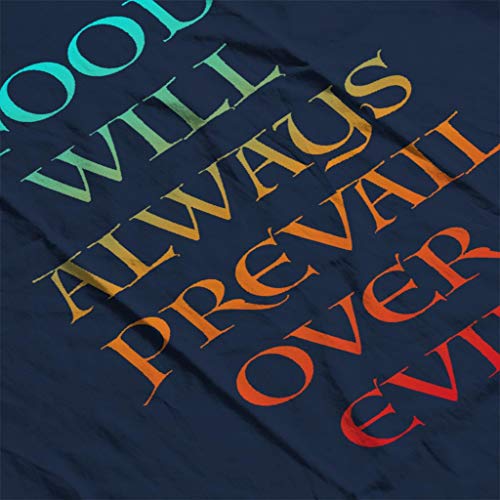 Cloud City 7 Food Will Always Prevail Over Evil Kid's Hooded - Sudadera Azul Marino 5-6 Años