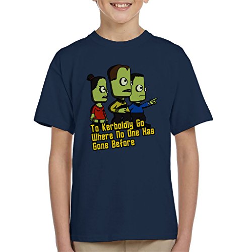 Cloud City 7 Kerbal Space Program To Kerboldly Go Kid's T-Shirt