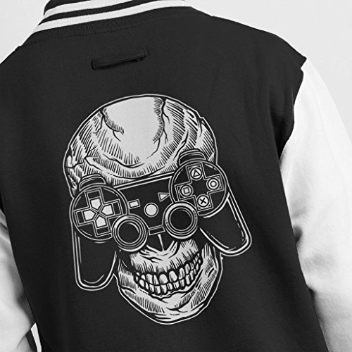 Cloud City 7 Skull Gamer Men's Varsity Jacket