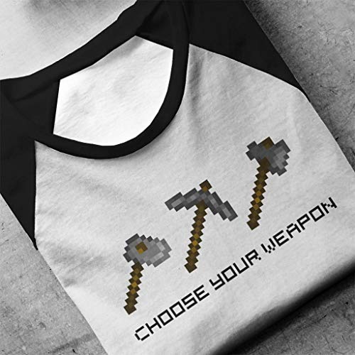 Cloud City 7 Stardew Valley Tools Choose Your Weapon Pixel Art Men's Baseball Long Sleeved T-Shirt
