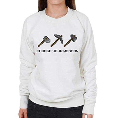 Cloud City 7 Stardew Valley Tools Choose Your Weapon Pixel Art Women's Sweatshirt