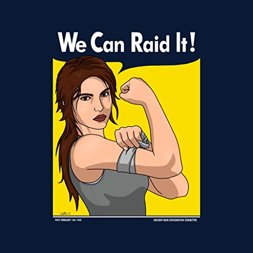 Cloud City 7 Tomb Raider We Can Raid It Men's Sweatshirt