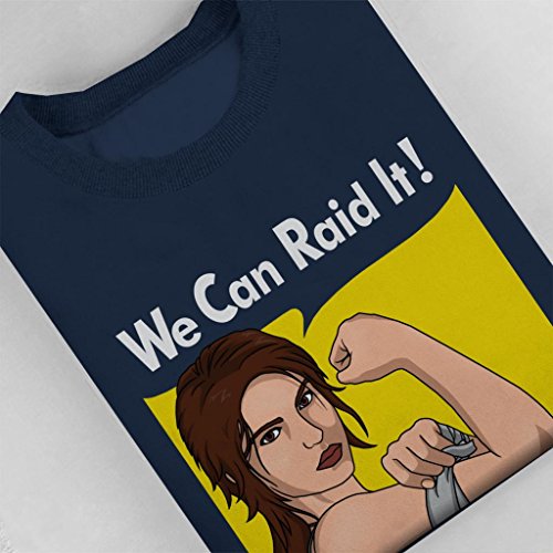 Cloud City 7 Tomb Raider We Can Raid It Men's Sweatshirt