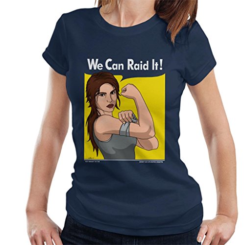 Cloud City 7 Tomb Raider We Can Raid It Women's T-Shirt