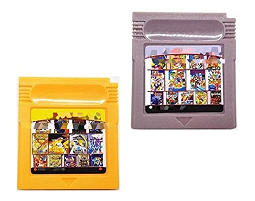 CMDZSW 61/108 en 1 cassette de videojuegos con tarjeta de consola compilada para Nintendo GBC versión inglesa (color: 108 en 1 MC007)