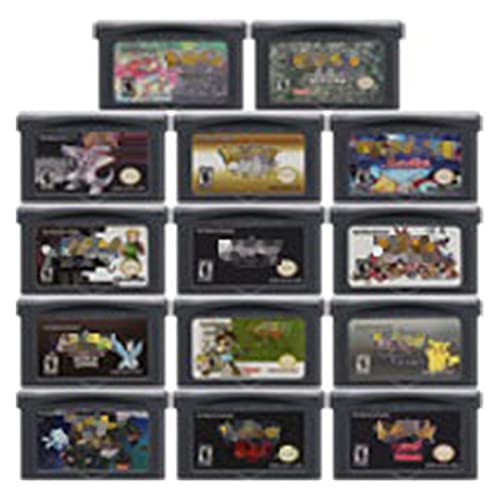 CMDZSW - Casete para videojuegos con tarjeta de consola (32 bits), versión en inglés Pokeon E, para Nintendo GBA (color : Outlaw USA)