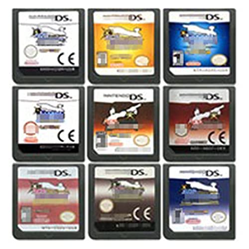 CMDZSW DS Game Cassette Console Card Reverss Series de árbitros para Nintendo DS / 3DS / 2DS (Color : Ace Attorney USA)