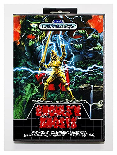 CMDZSW Tarjeta de Juego de 16 bits con Tarjeta de Juego de Caja de Ventas for MEGADRIVE Genesis Sistema (Color : EU Box)