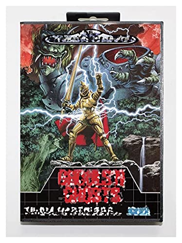 CMDZSW Tarjeta de Juego de 16 bits con Tarjeta de Juego de Caja de Ventas for MEGADRIVE Genesis Sistema (Color : EU Box)