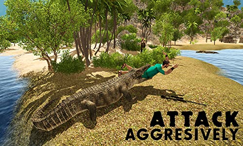 Cocodrilo enojado Simulador Ataque 2016