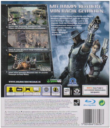 Codemasters Damnation, PS3 - Juego (PS3, DEU)