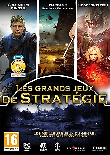Coffret Les Grands Jeux De Stratégie - Crusader Kings 2 + Wargame : European Escalation + Confrontation [Importación Francesa]