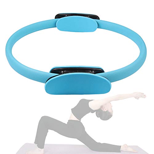 COLFULINE Aro Pilates Anillo de resistencia de Yoga Fitness Ring Entrenador de Muslos Magic Anillo con un diámetro de 38cm para Gimnasio Ejercicio para Muslos y Brazos