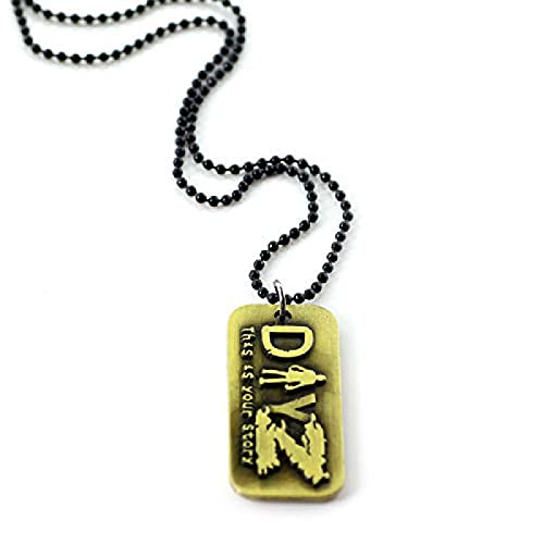 Collar Accesorios de personalidad Joyas Juego de tendencias de moda Joyas DayZ Zombie Doomsday Collar Chapado en joyas