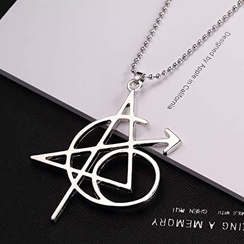 Collar de los vengadores de Marvel, cadenas de aleación para amantes del anime de películas de televisión, joyería del superhéroe ​Ironman Hulk tatuaje de viuda negra colgante de accesorios de moda