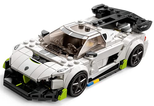 Collectix Juego Lego Speed Champions Koenigsegg Jesko 76900 + Speed Champions McLaren Elva 30343 (bolsa de plástico)