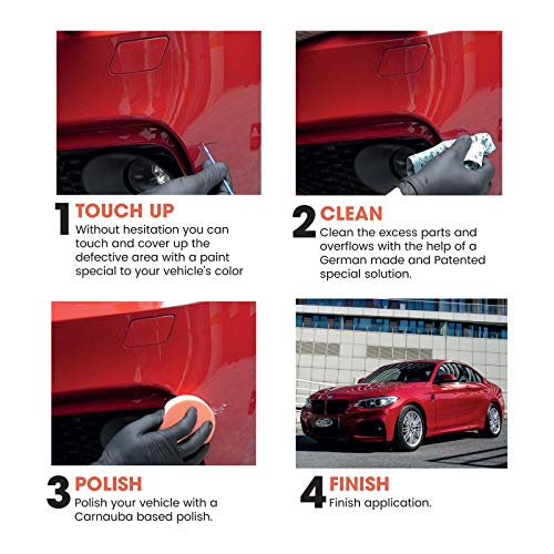 Color N Drive for Fiat Automotive Touch Up Paint | PSN - Grigio Argento Met | Paint Scratch Repair, Exact Match Guarantee - Plus